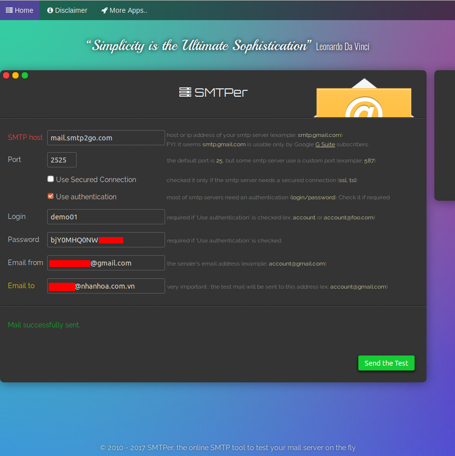 SMTP miễn phí - Linux | BlogCloud365
